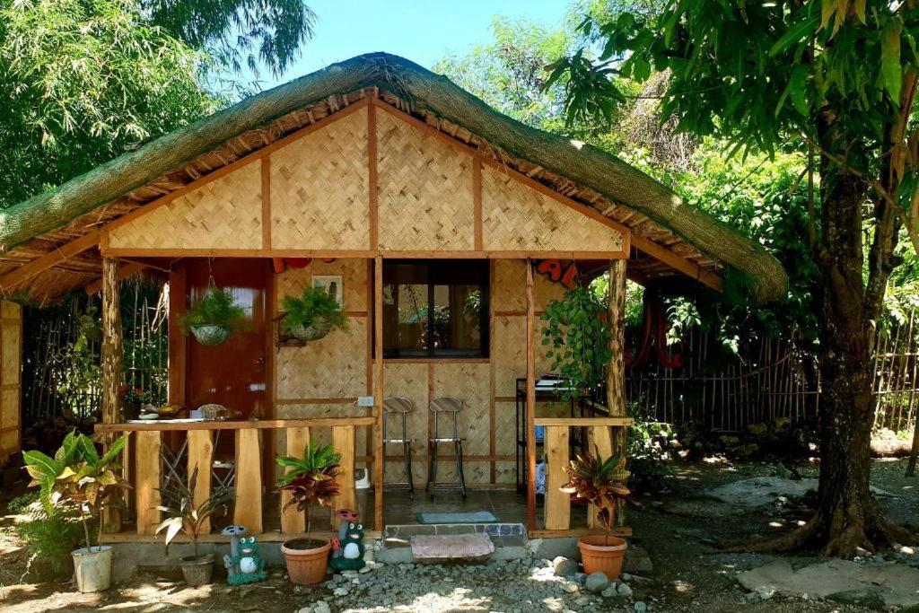 ألامينوس Traditional Filipino Transient House And Huts Near 100 Islands Wharf المظهر الخارجي الصورة