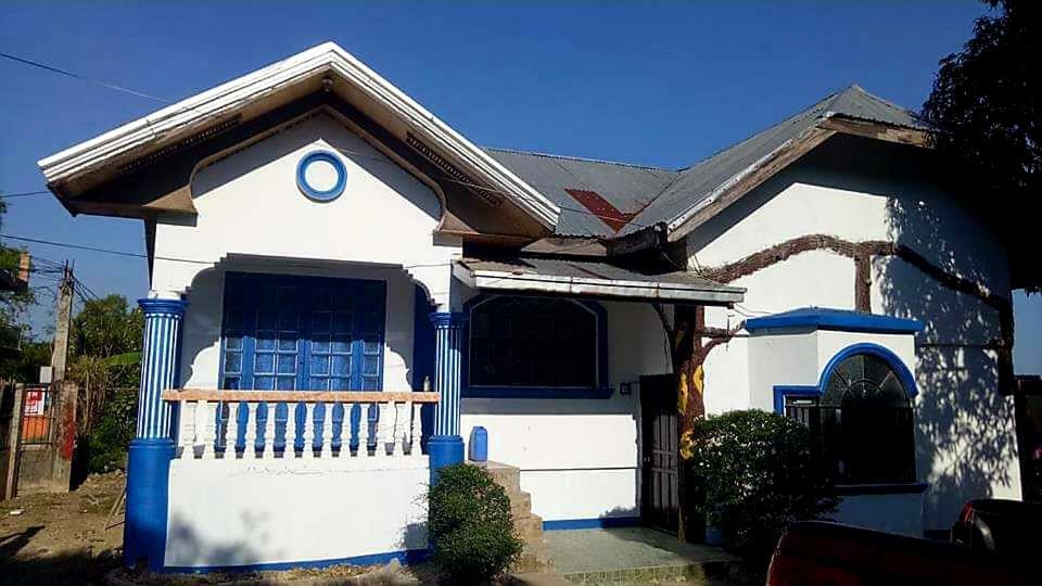 ألامينوس Traditional Filipino Transient House And Huts Near 100 Islands Wharf المظهر الخارجي الصورة