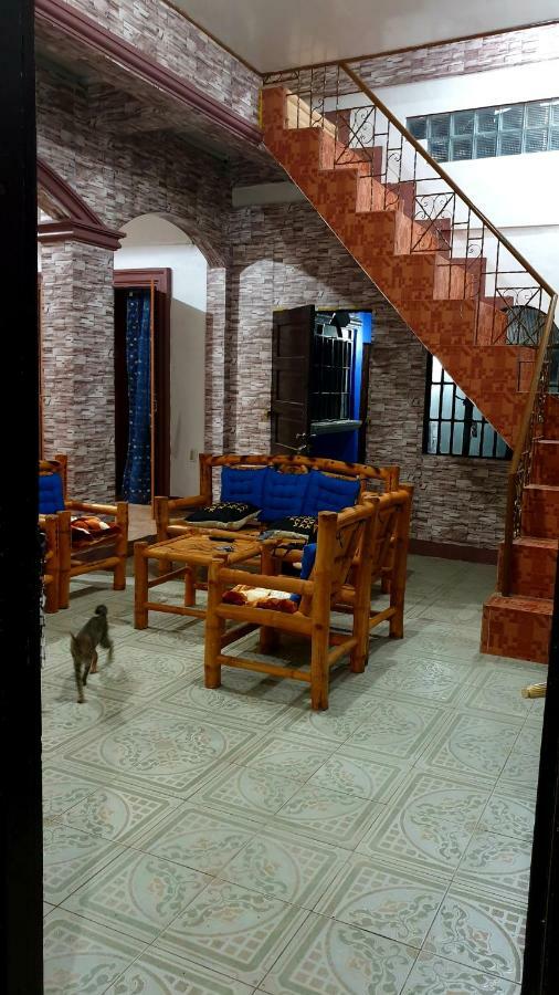 ألامينوس Traditional Filipino Transient House And Huts Near 100 Islands Wharf المظهر الخارجي الصورة