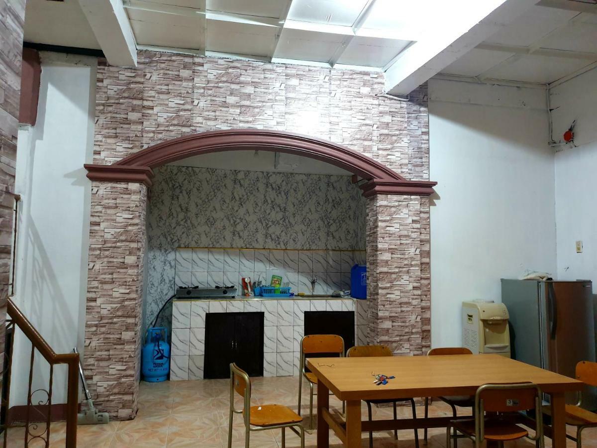 ألامينوس Traditional Filipino Transient House And Huts Near 100 Islands Wharf المظهر الخارجي الصورة